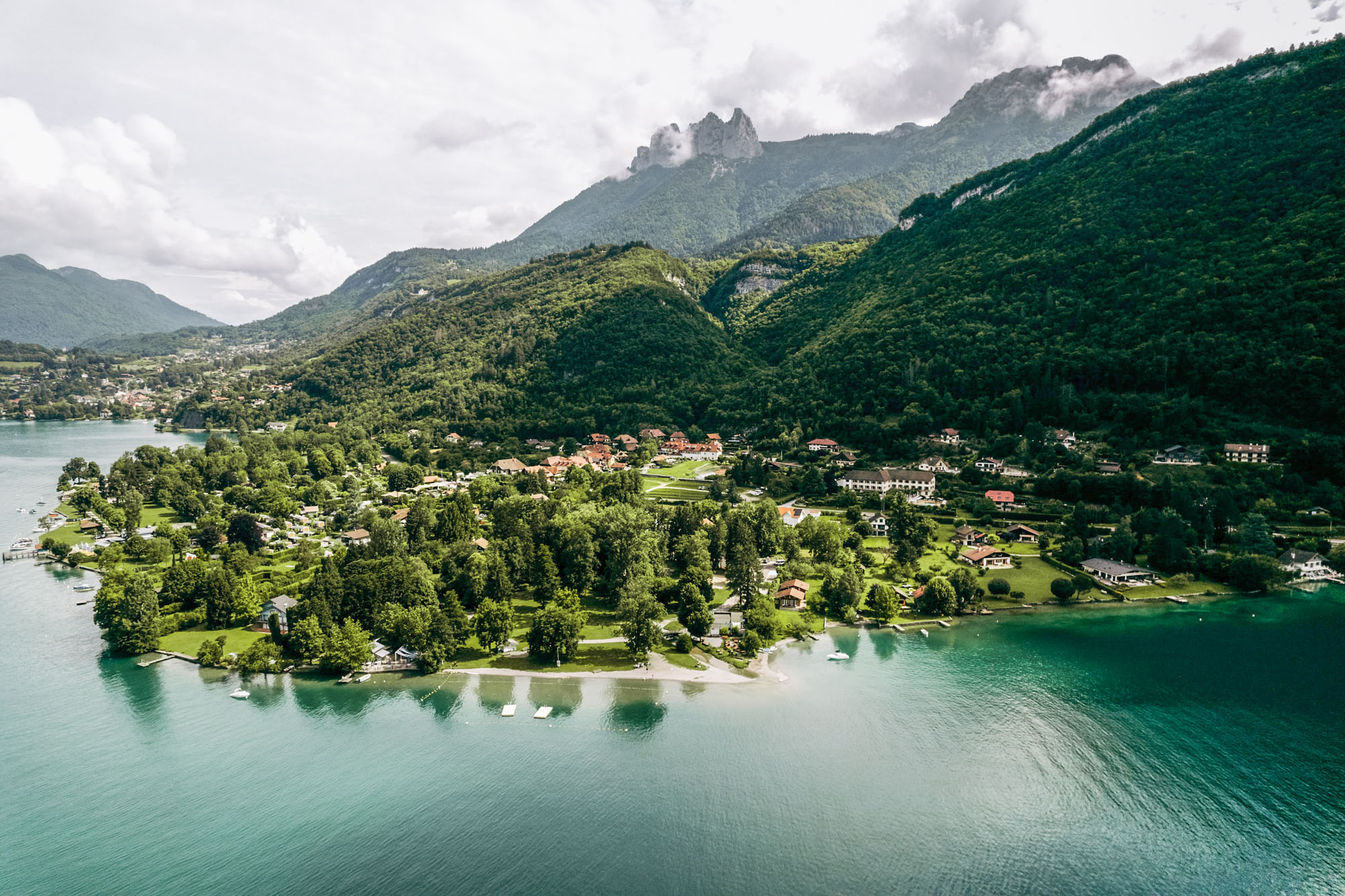 Paysages lac d'Annecy