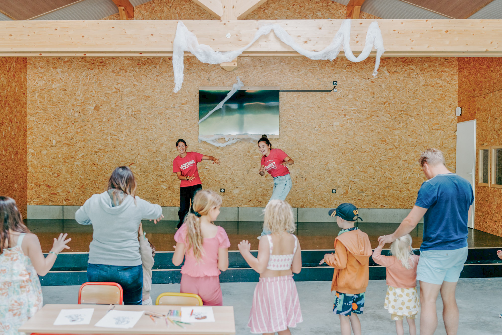 animation danse camping les fontaines