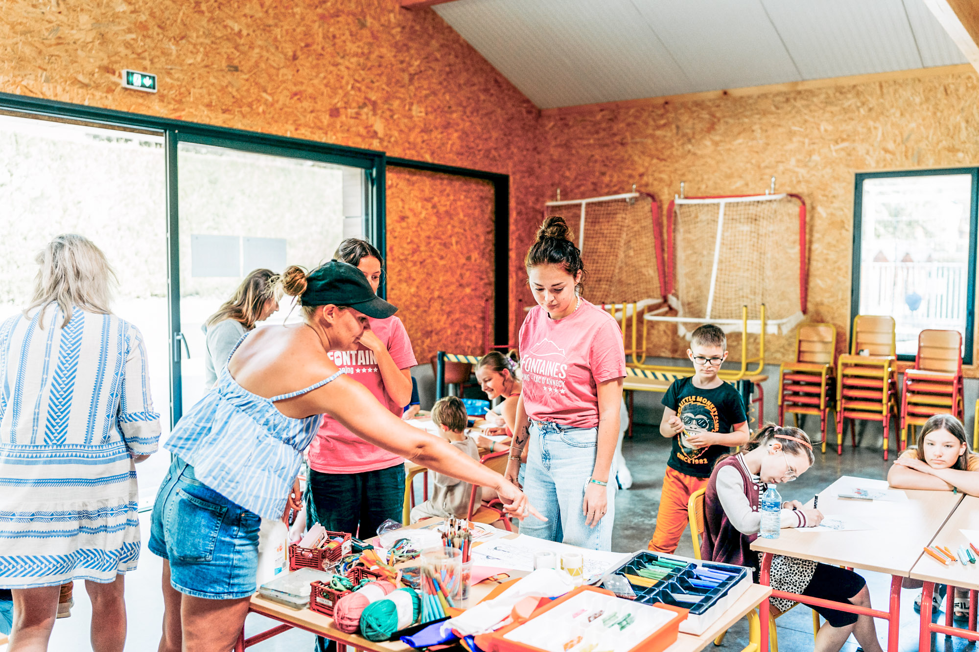 ateliers animation pour les enfants camping les fontaines