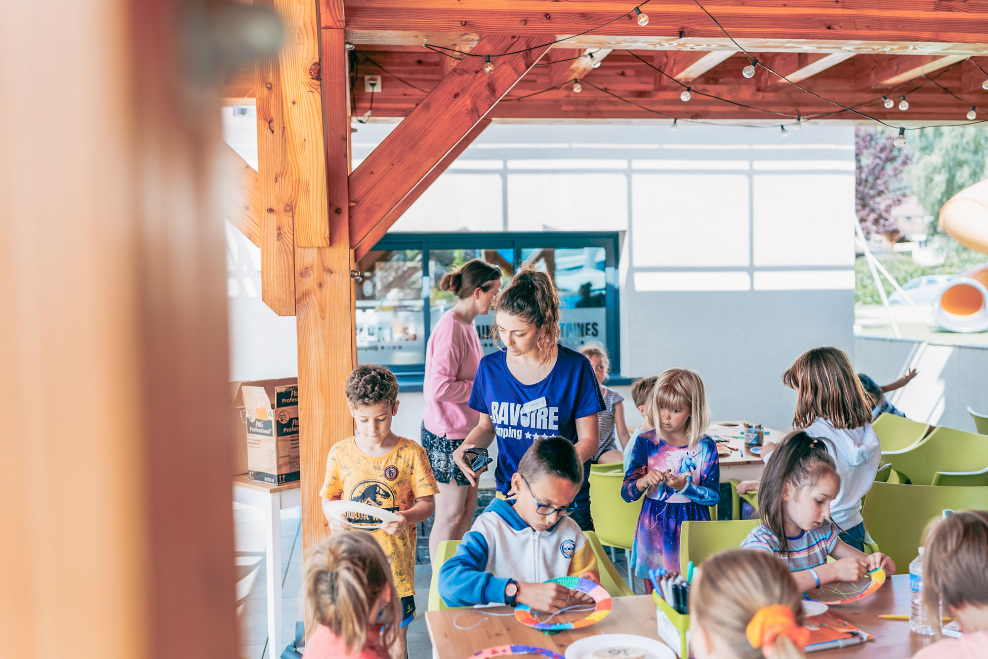 ateliers et animations pour les enfants lors de vacances en famille en Haute Savoie