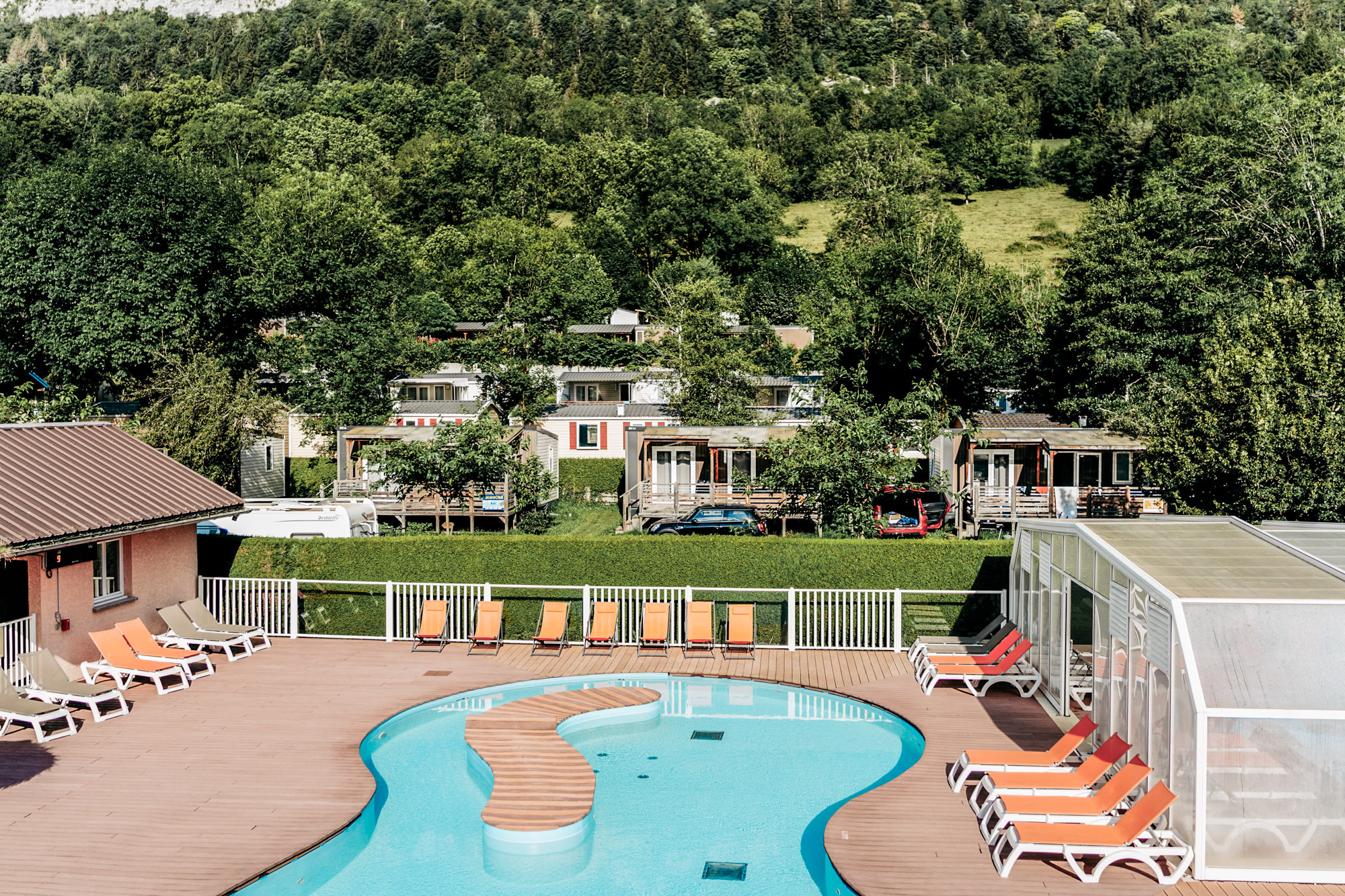 contact et acces camping les fontaines lac annecy