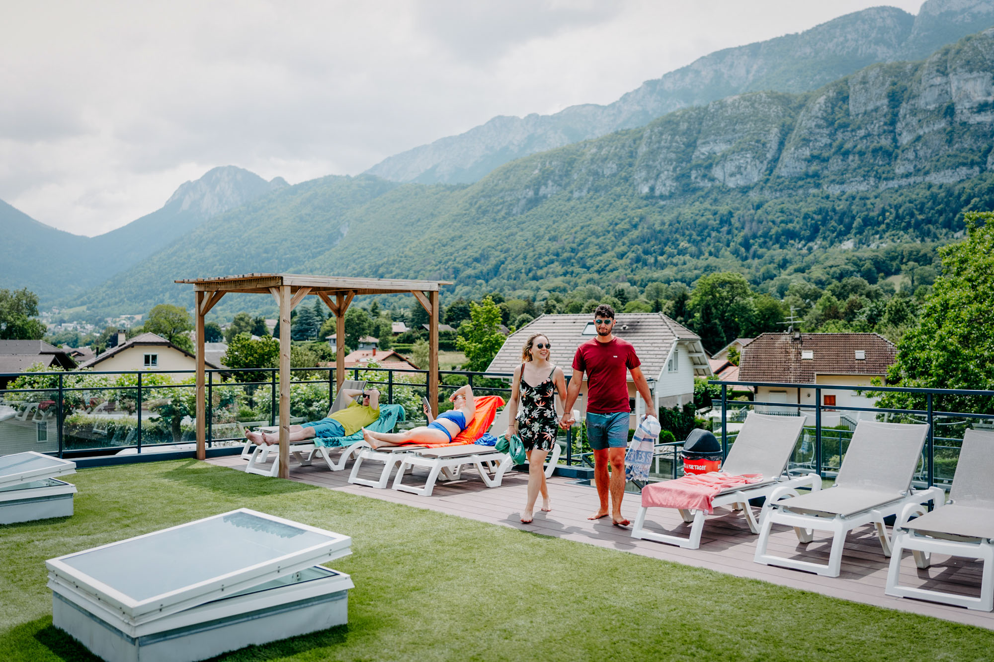 detente vue montagne