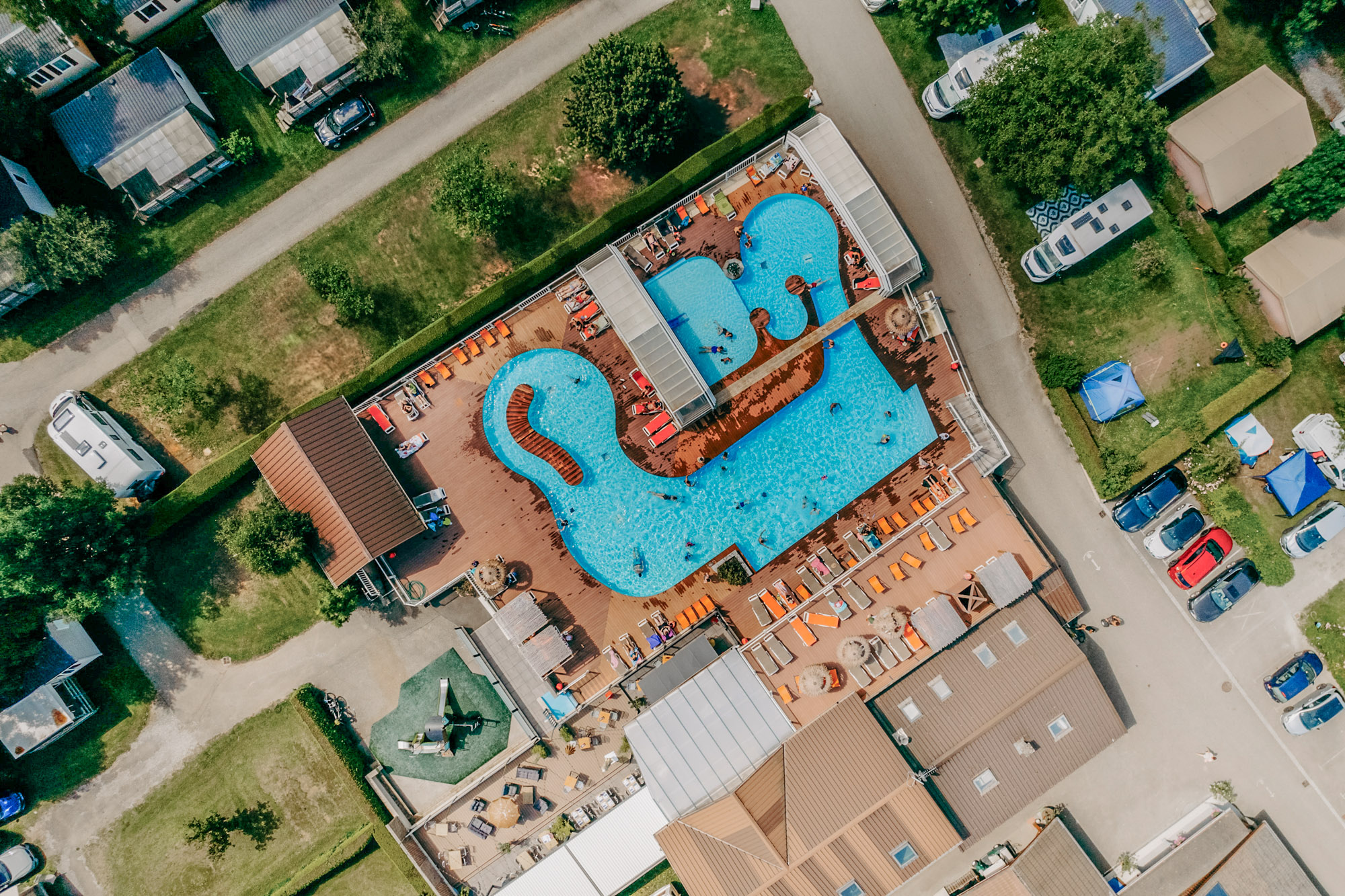 piscine detente vacances lac annecy camping