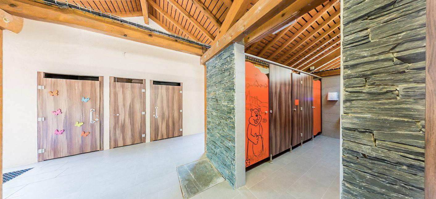 sanitaire camping la ravoire doussard