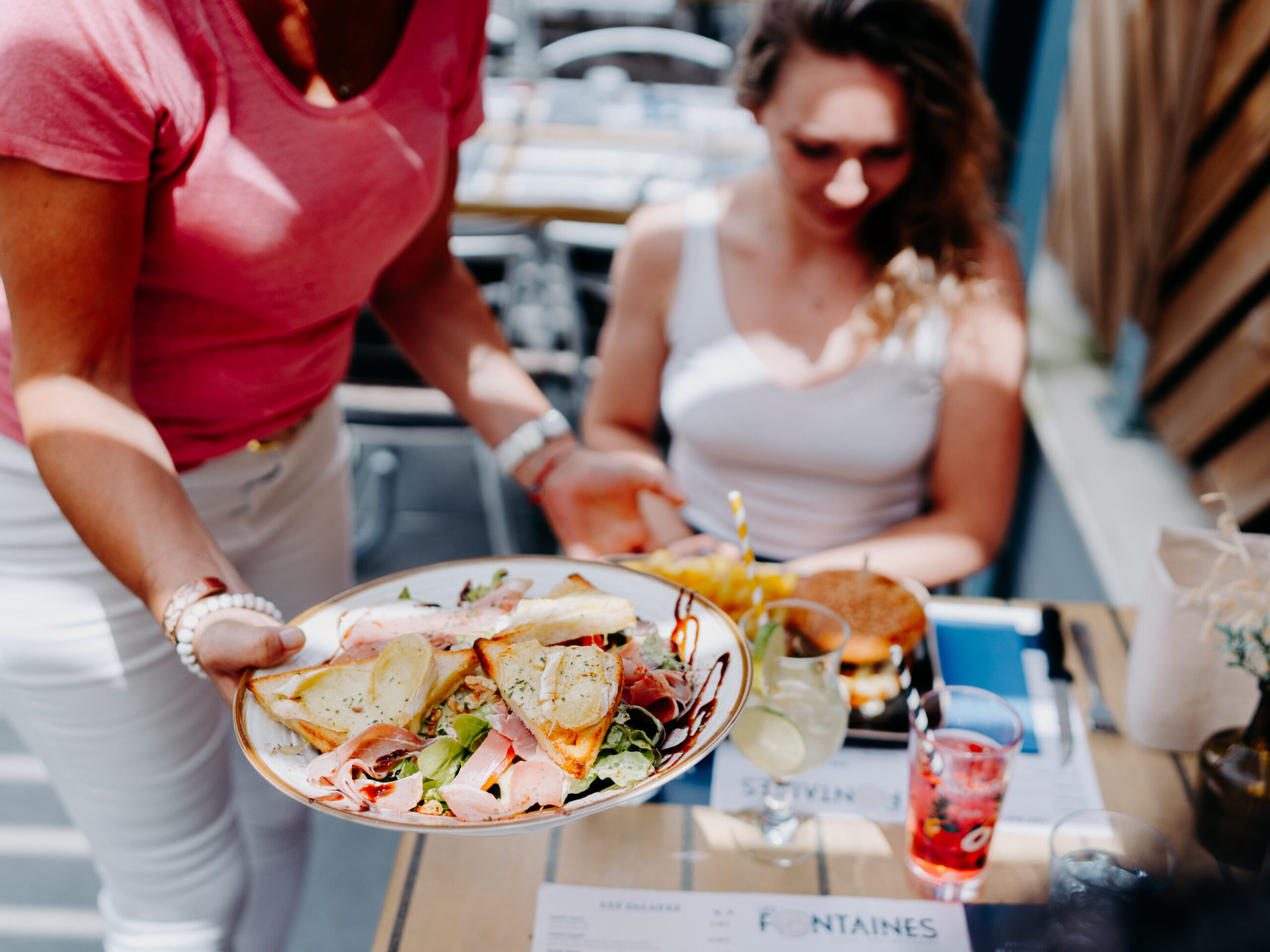 vacation catering services at the campsite near Annecy