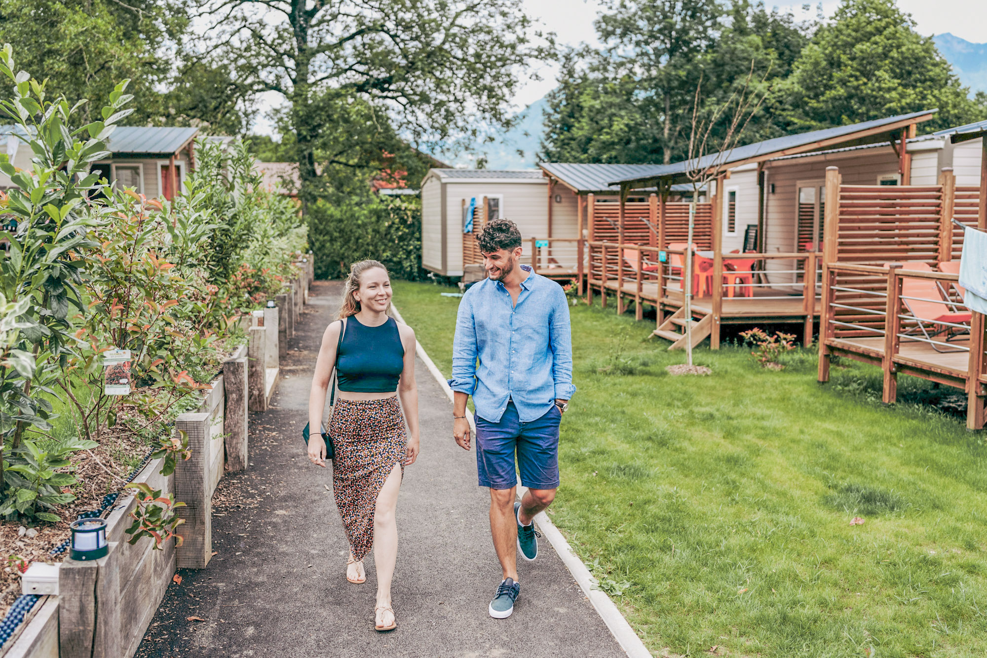 vacances couple camping proche annecy