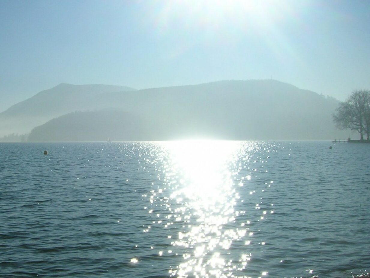 nager au lac d annecy