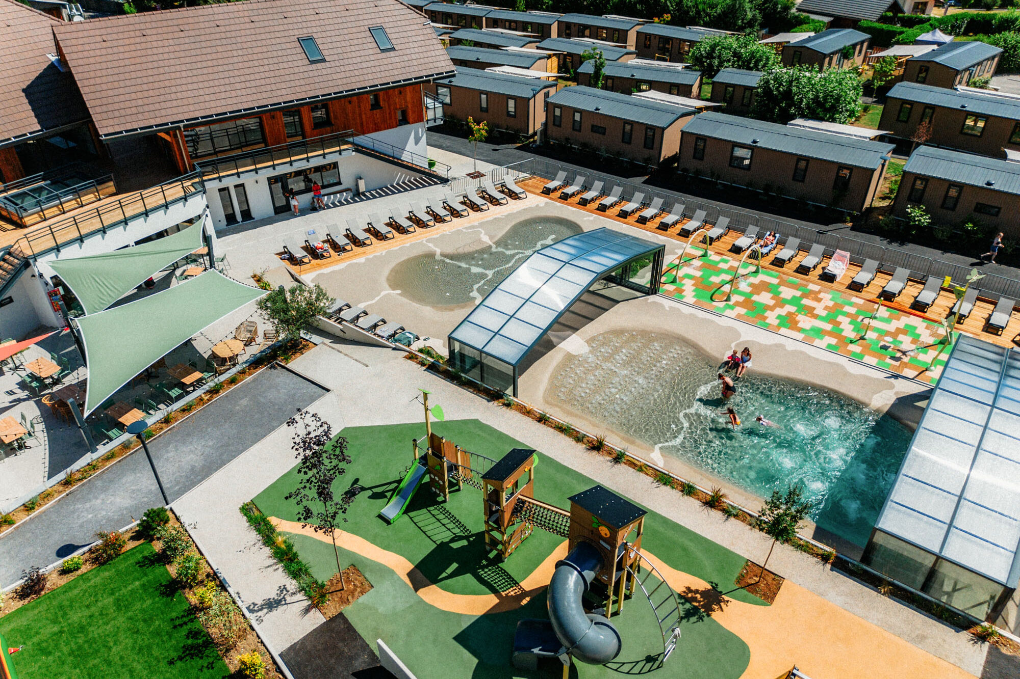 camping lo velajo vue du ciel